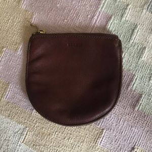 Baggu Small Leather U Pouch